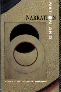 Cover image: Nation and Narration 1st edition 9780415014830