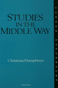 Titelbild: Studies in the Middle Way 1st edition 9780700701711