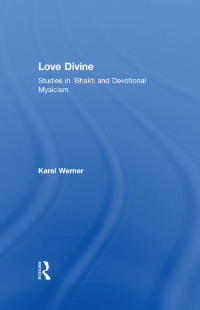 Imagen de portada: Love Divine 1st edition 9780700702350
