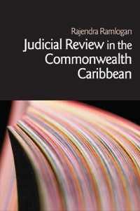 Imagen de portada: Judicial Review in the Commonwealth Caribbean 1st edition 9781845680428