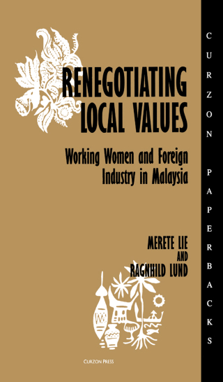 Cover image: Renegotiating Local Values 1st edition 9780700702800