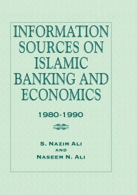 Cover image: Information Sources on Islamic Banking and Economics 1st edition 9780710304865