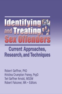Imagen de portada: Identifying and Treating Sex Offenders 1st edition 9780789025067