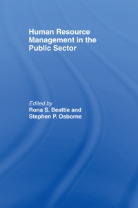 Titelbild: Human Resource Management in the Public Sector 1st edition 9780415464253