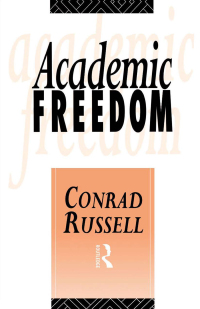 Cover image: Academic Freedom 1st edition 9781138164840