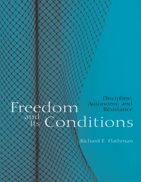 Imagen de portada: Freedom and Its Conditions 1st edition 9780415945615