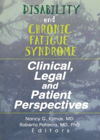 Cover image: Disability and Chronic Fatigue Syndrome 1st edition 9780789003935