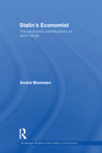 Imagen de portada: Stalin's Economist 1st edition 9781138807587