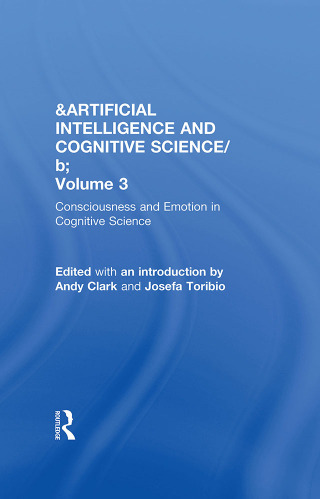 Cover image: Consciousness and Emotion in Cognitive Science 1st edition 9780815327707