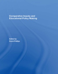 Titelbild: Comparative Inquiry and Educational Policy Making 1st edition 9780415445672