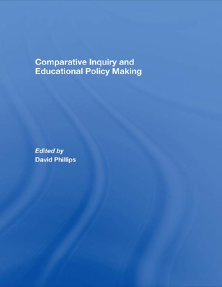 Cover image: Comparative Inquiry and Educational Policy Making 1st edition 9780415445672