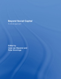Cover image: Beyond Social Capital 1st edition 9781138880344
