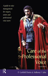 Cover image: Care of the Professional Voice 2nd edition 9780878301904