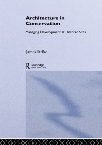 Imagen de portada: Architecture in Conservation 1st edition 9780415642361