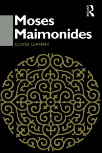 Immagine di copertina: Moses Maimonides 1st edition 9780700706761
