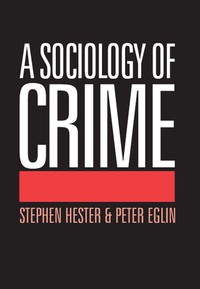 Cover image: A Sociology of Crime 1st edition 9781138170445