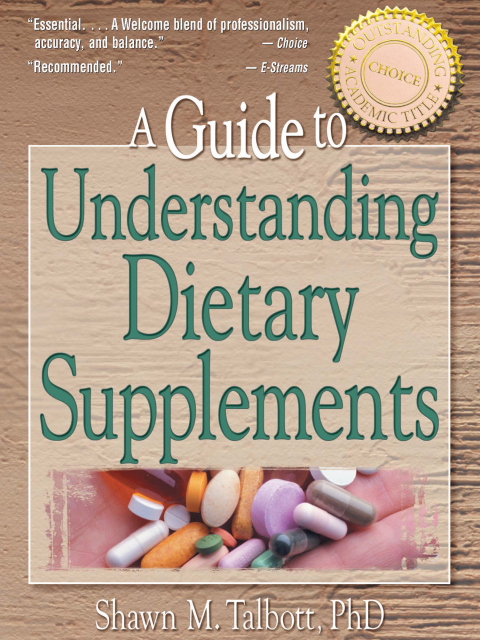 A Guide to Understanding Dietary Supplements, 1st Edition - FULL INSTANT DOWNLOAD | PDF DOCX EPUB