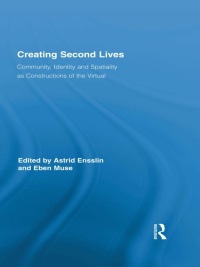 Cover image: Creating Second Lives 1st edition 9781138243217