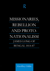 Imagen de portada: Missionaries, Rebellion and Proto-Nationalism 1st edition 9781138981256