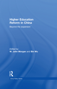 表紙画像: Higher Education Reform in China 1st edition 9780415564137