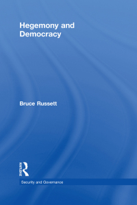 صورة الغلاف: Hegemony and Democracy 1st edition 9780415575706