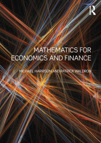 Imagen de portada: Mathematics for Economics and Finance 1st edition 9780415573030