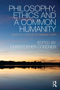 صورة الغلاف: Philosophy, Ethics and a Common Humanity 1st edition 9781138573994