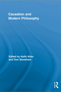 Cover image: Causation and Modern Philosophy 1st edition 9781138809741