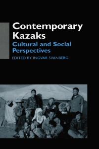 Cover image: Contemporary Kazaks 1st edition 9780700711154