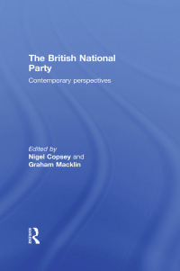Cover image: British National Party 1st edition 9780415483834