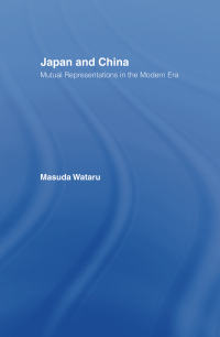 Cover image: Japan and China 1st edition 9780700711208