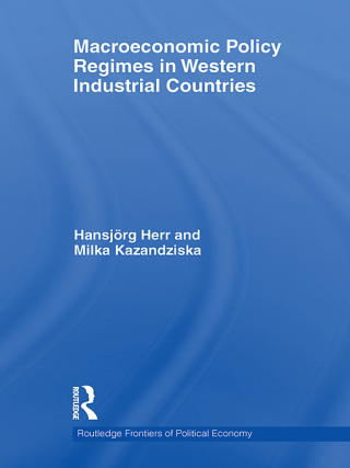Cover image: Macroeconomic Policy Regimes in Western Industrial Countries 1st edition 9781138807259