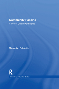 Cover image: Community Policing 1st edition 9780415889742