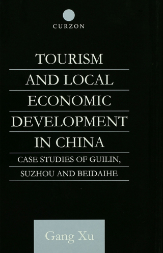 Cover image: Tourism and Local Development in China 1st edition 9781138985773