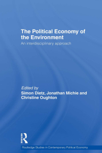 Omslagafbeelding: Political Economy of the Environment 1st edition 9781138799561
