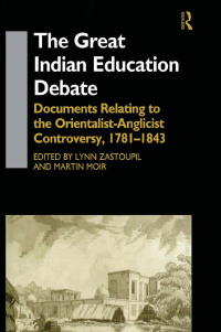 Cover image: The Great Indian Education Debate 1st edition 9781138975460