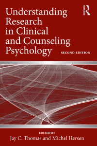 Imagen de portada: Understanding Research in Clinical and Counseling Psychology 2nd edition 9781138128279