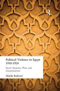 Titelbild: Political Violence in Egypt 1910-1925 1st edition 9780700712311