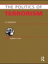 Cover image: Politics of Terrorism 1st edition 9781857435795
