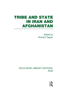Imagen de portada: Tribe and State in Iran and Afghanistan (RLE Iran D) 1st edition 9780415610568