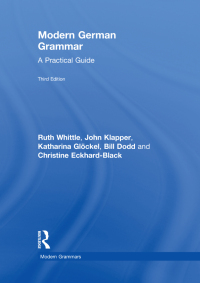 Cover image: Modern German Grammar 3rd edition 9780415567268