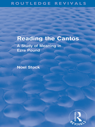 Immagine di copertina: Reading the Cantos (Routledge Revivals) 1st edition 9780415609357