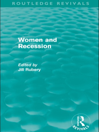 Imagen de portada: Women and Recession 1st edition 9780415609234