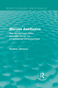 Imagen de portada: Marxist Aesthetics 1st edition 9781138565548
