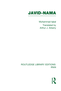 Cover image: Javid-Nama (RLE Iran B) 1st edition 9780415608534