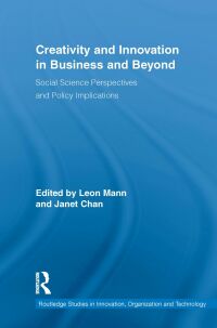 Cover image: Creativity and Innovation in Business and Beyond 1st edition 9780415880107