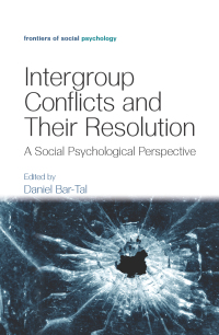 Cover image: Intergroup Conflicts and Their Resolution 1st edition 9781841697833