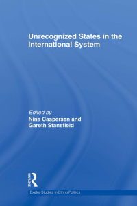Immagine di copertina: Unrecognized States in the International System 1st edition 9780415582100