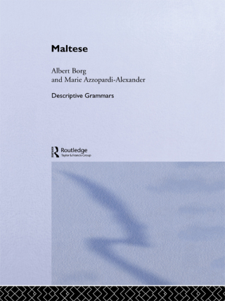Cover image: Maltese 1st edition 9780415657150