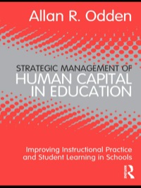 Cover image: Strategic Management of Human Capital in Education 1st edition 9780415886666